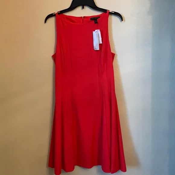 banana republic factory red dress Soft Touch Midi Dress